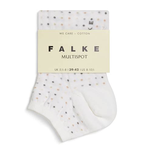 White stretch cotton socks 